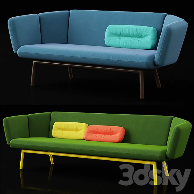 Bras sofas 3D Model