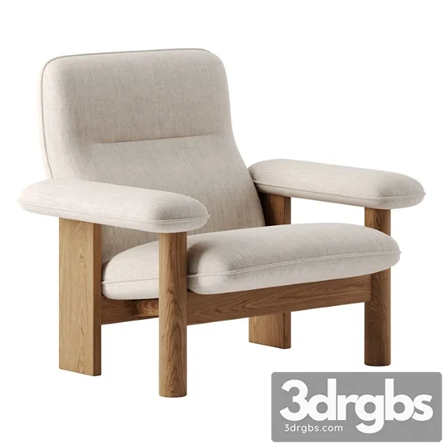 Brasilia Lounge Chair By Menu 3D Model Free