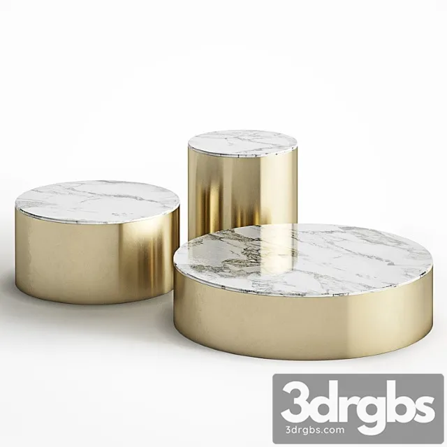Brass and marble coffee table set cazarina interiors 2 Free Download