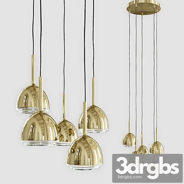 Brass bell by ligne roset 3D Model Free