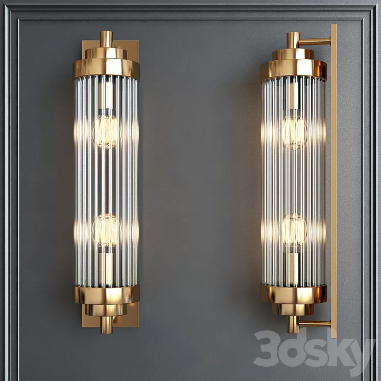 Brass kiosk bra 3D Model