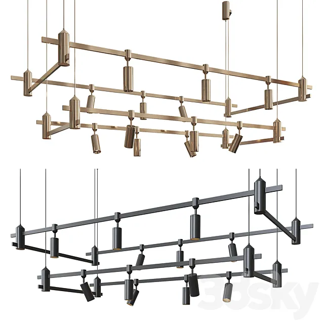 Brass System Set Fj03 3D Model