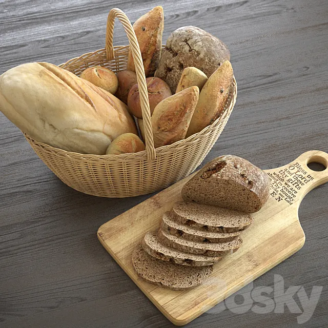Bread basket 3DModel