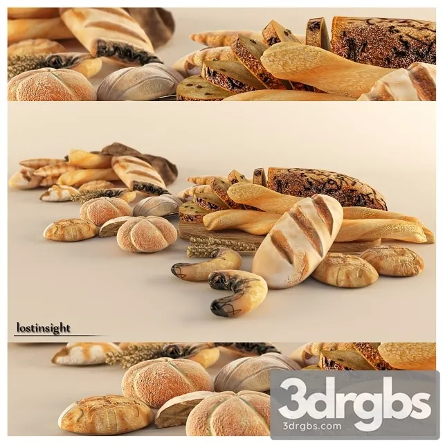 Bread Cravings 3D Model Free