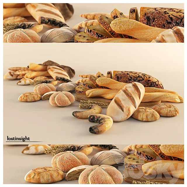 Bread Cravings 3DModel