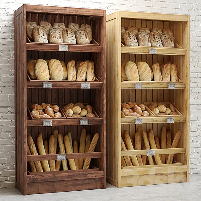 Bread Shelves 3DModel