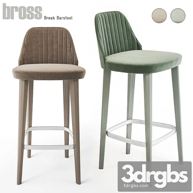 Break Barstool By Bross 3D Model Free