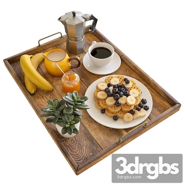 Breakfast 02 3D Model Free