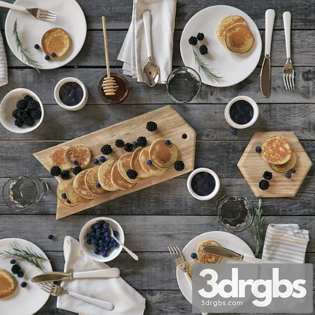 Breakfast 2 3D Model Free