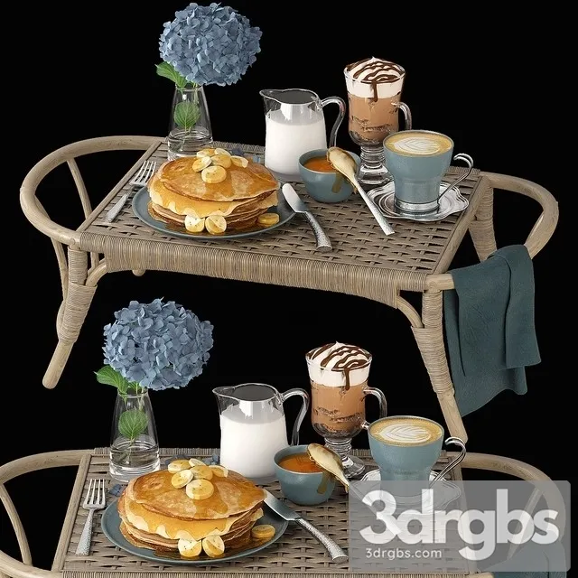 Breakfast 3D Model Free