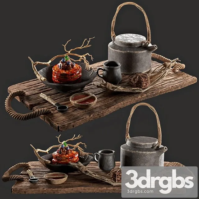Breakfast in bed_1_2 3D Model Free