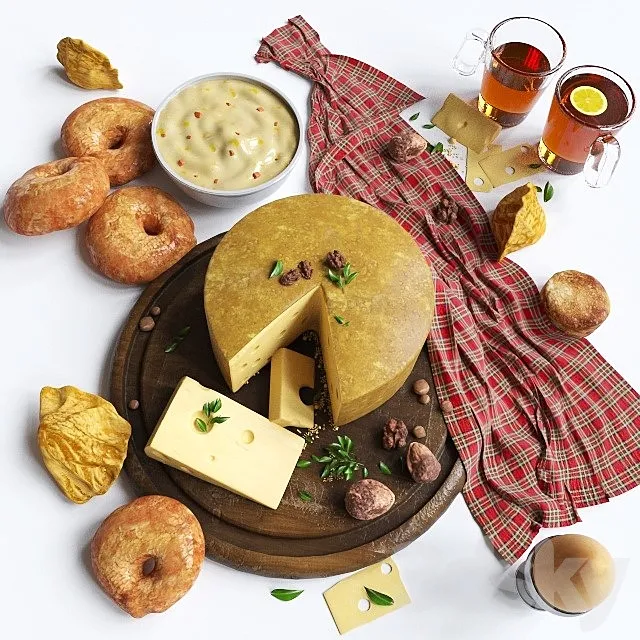 Breakfast Set 3DModel