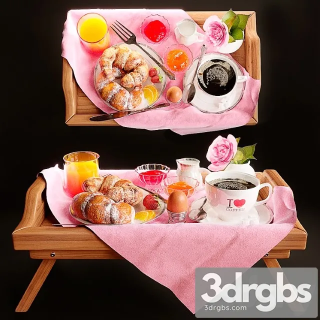 Breakfast_2 3D Model Free