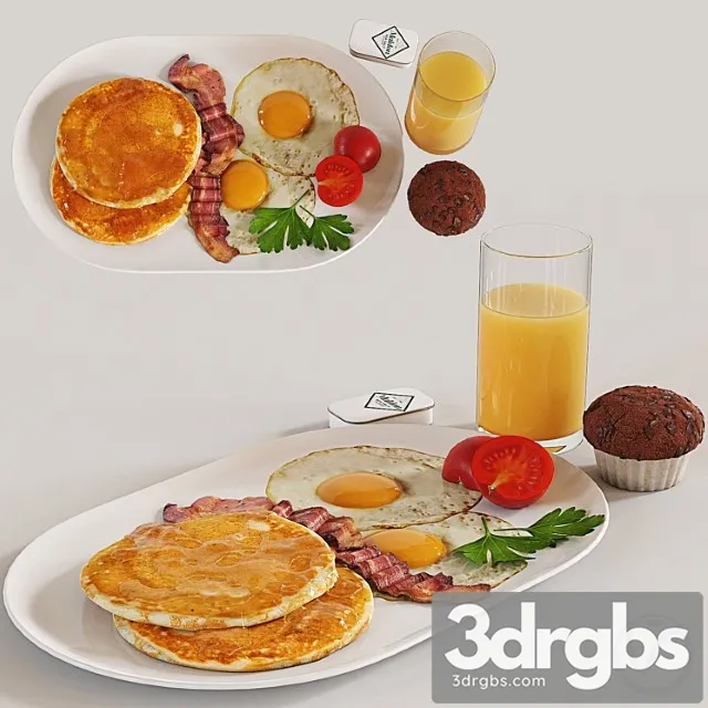Breakfast_22 3D Model Free
