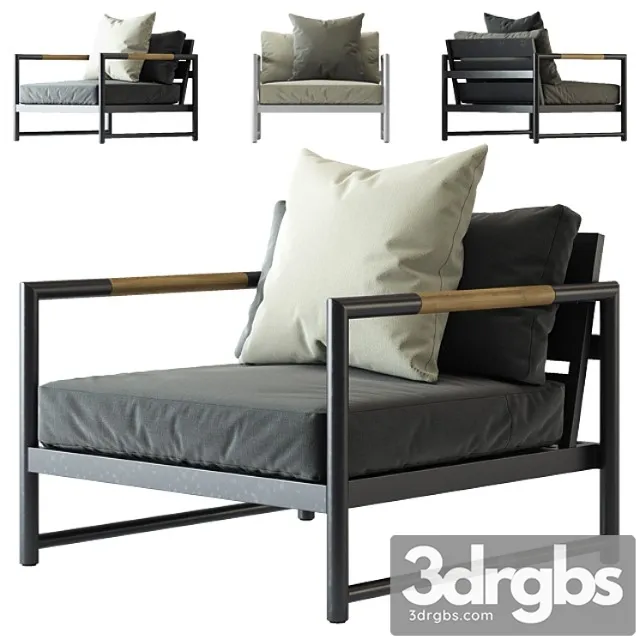 breeze xl arm chair 3D Model Free