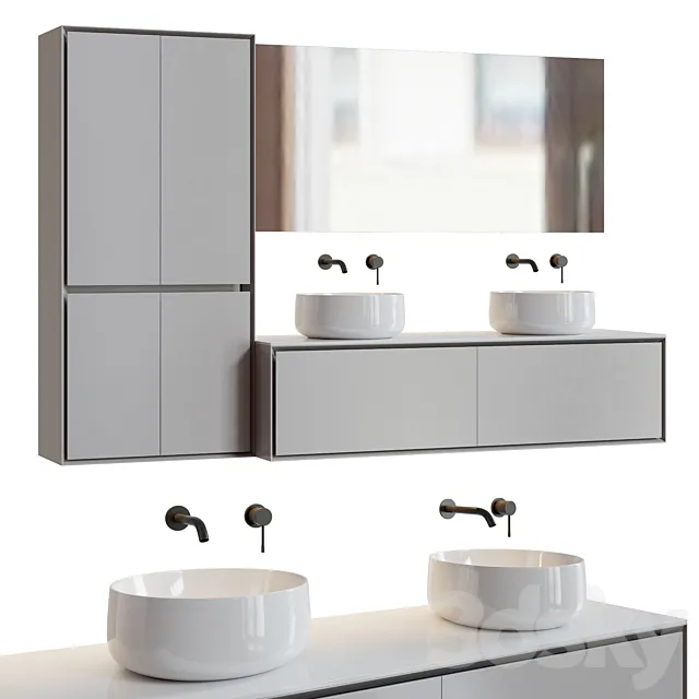 Brenta manhattan set 3D Model