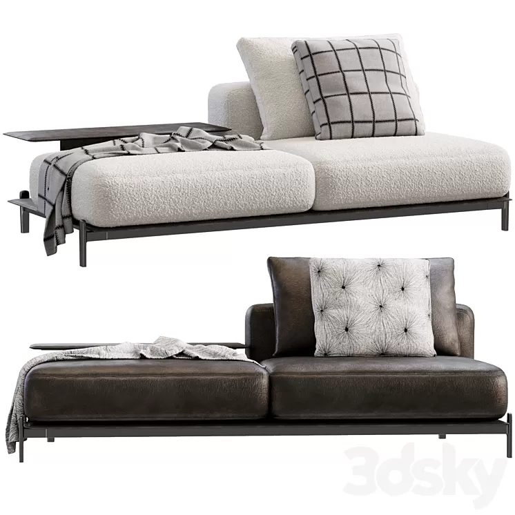 Brera Sofa By Poliform 3D Model Free