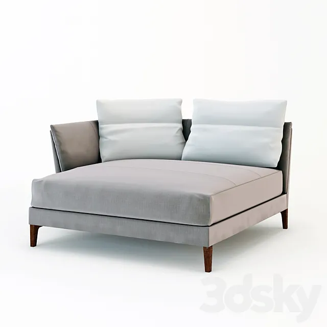 Bretagne Penisola terminale 3D Model