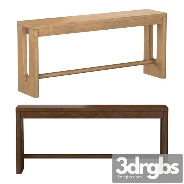 Breton Console Table 3D Model Download