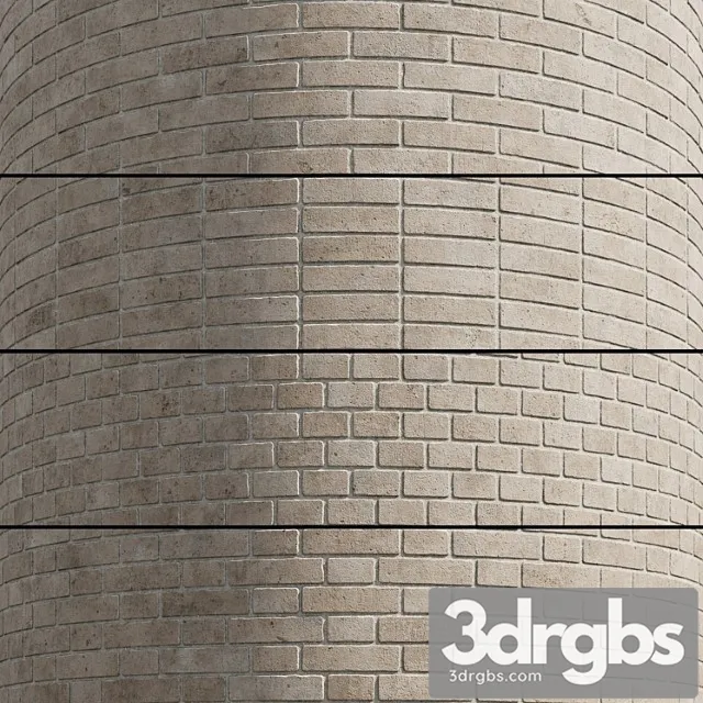 Brick Beige 3D Model Free