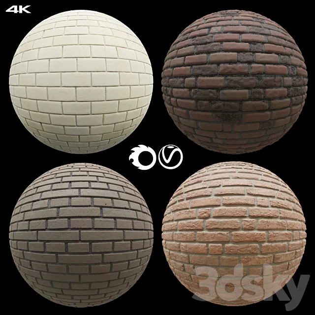 brick collection 03 3D Model