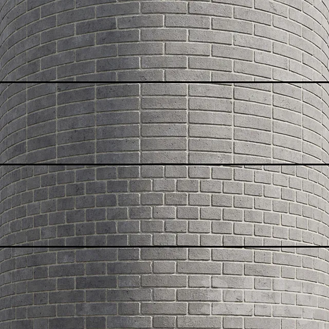 Brick Gray 3D Model