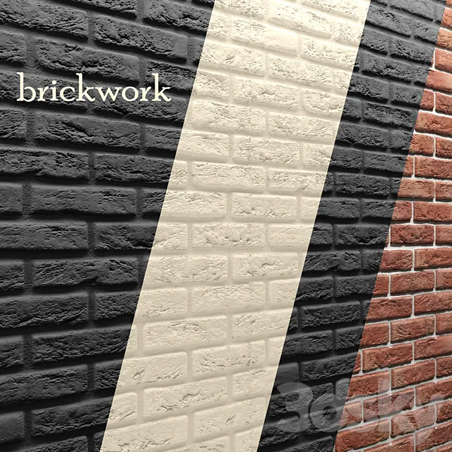Brick masonry 3D Model