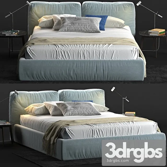 Brick novamobili bed 2 3D Model Free