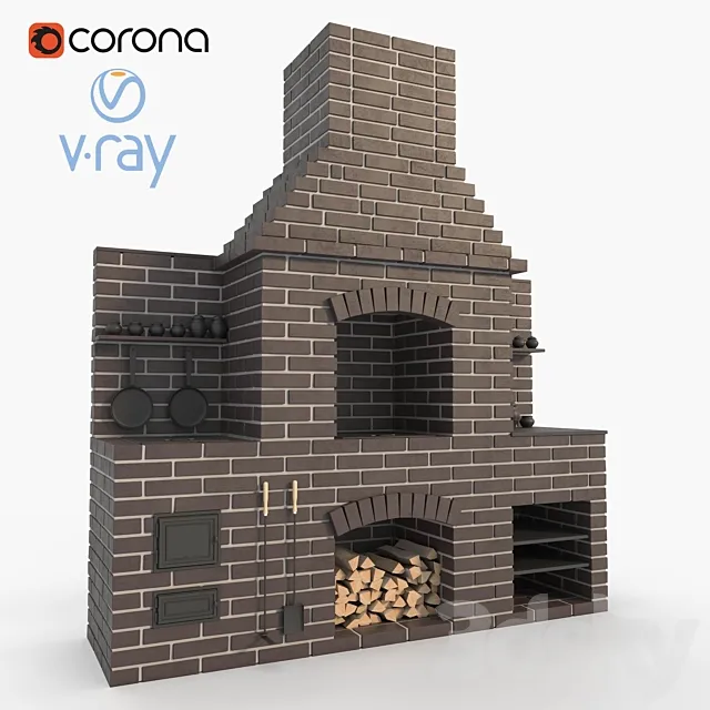 Brick oven 3DModel