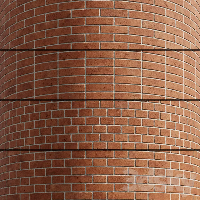 Brick Red 3D Model
