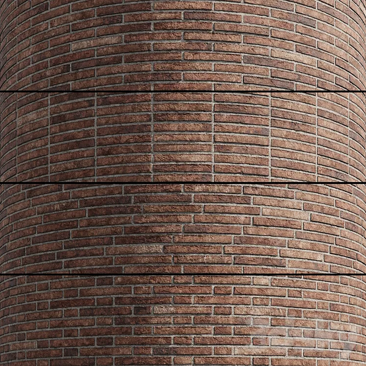 Brick Rigel Red 3D Model Free