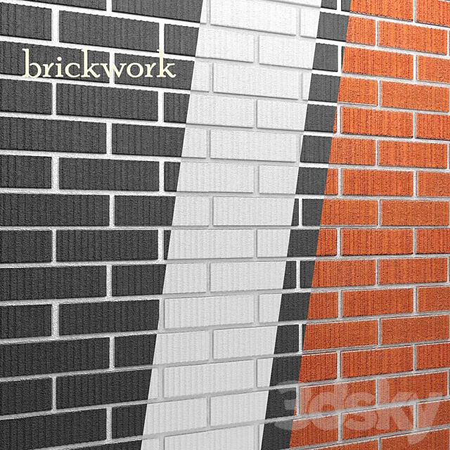Brick wall 3D Model