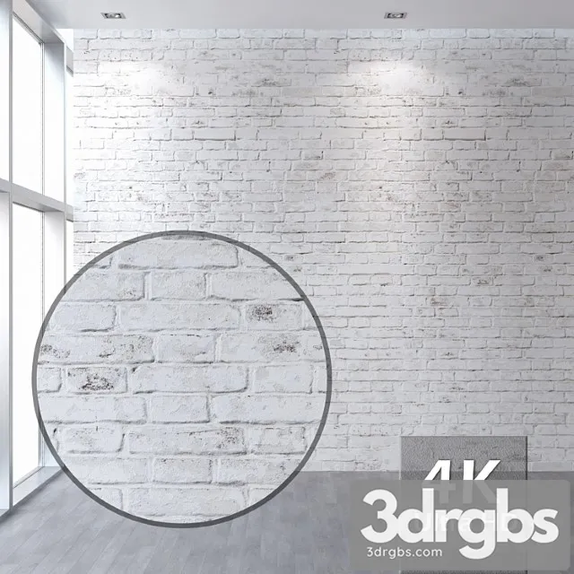 Brick wall 56 3D Model Free