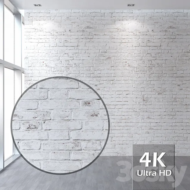 Brick wall 56 3D Model