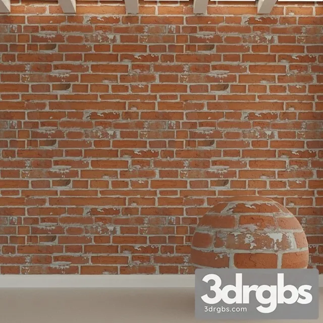 Brick Wall Old Brick 116 3D Model Free