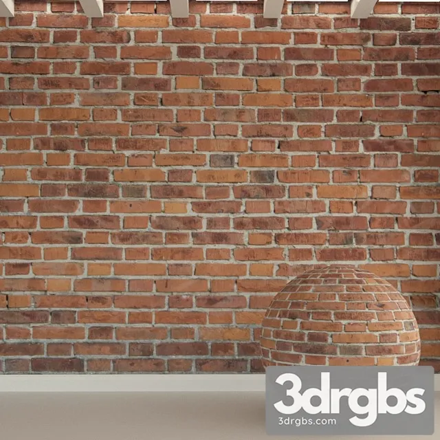 Brick Wall Old Brick 162 3D Model Free