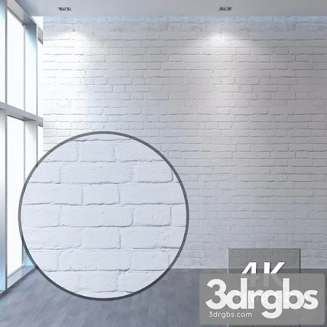 Bricklaying 55 (white) 3D Model Free