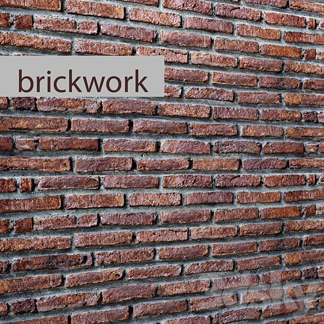 Brickwork 3D Model