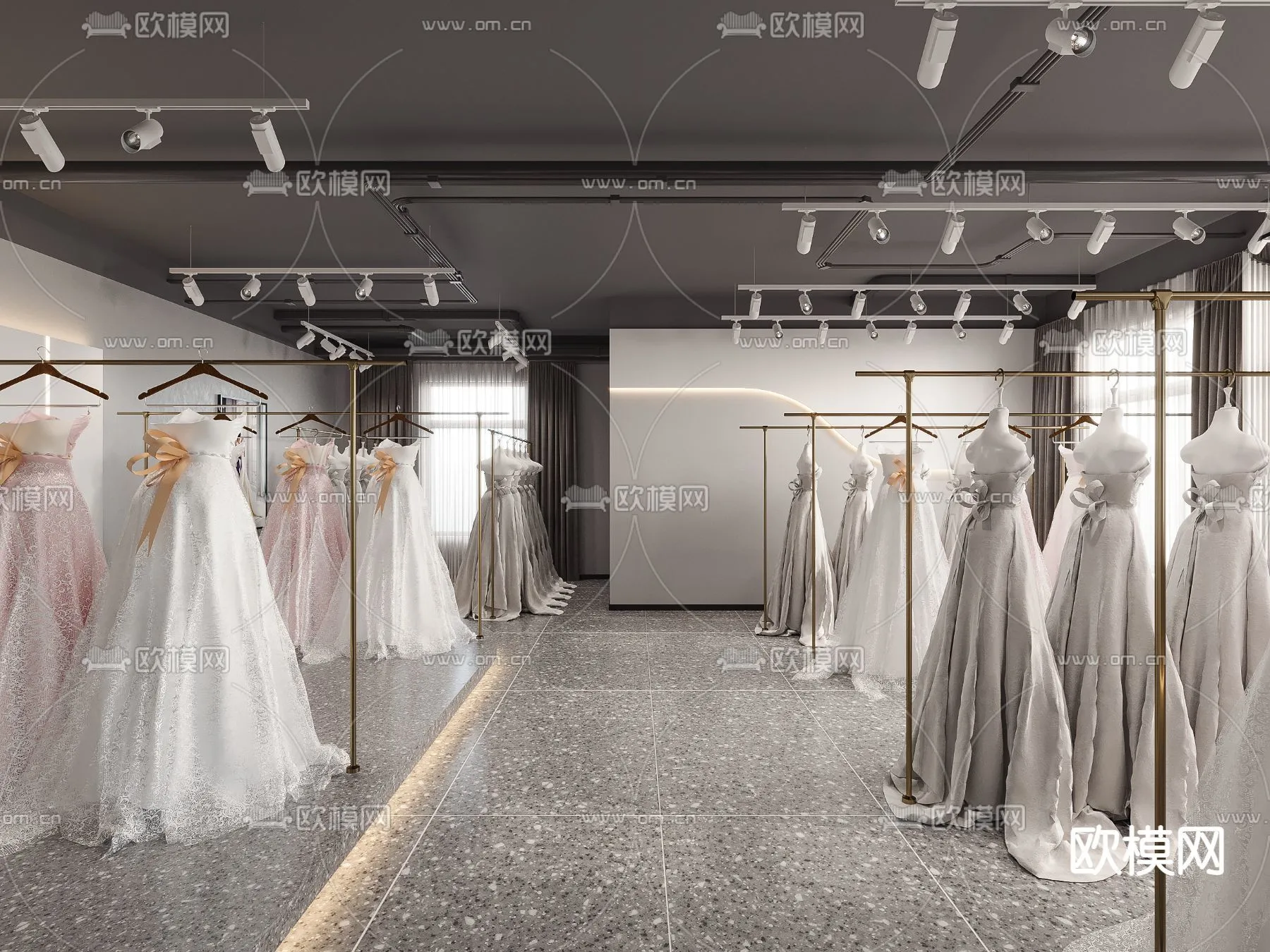 Bridal Shop - Wedding Store - Interior Desgin 3D Scene - 033