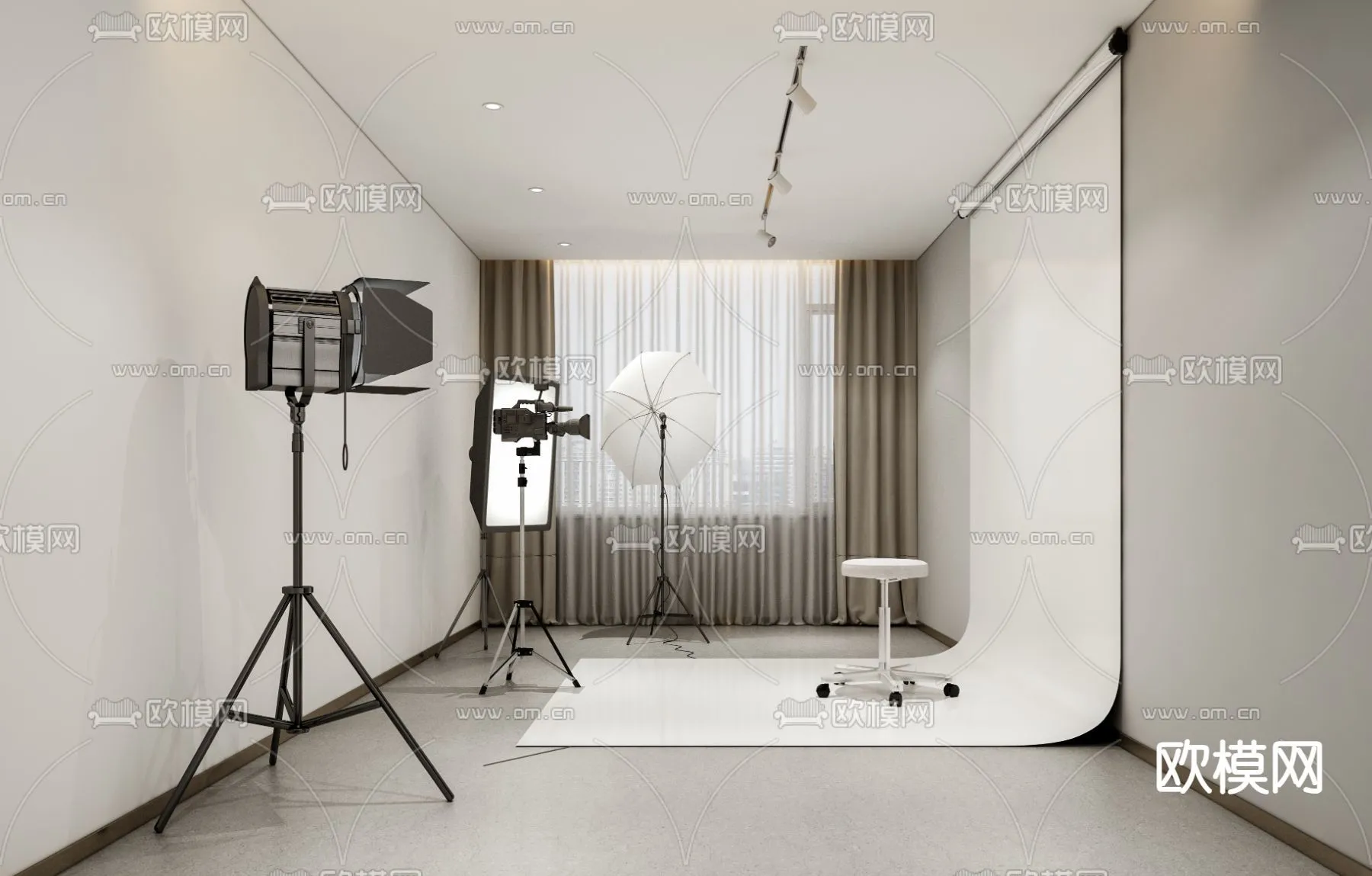 Bridal Shop - Wedding Store - Interior Desgin 3D Scene - 039