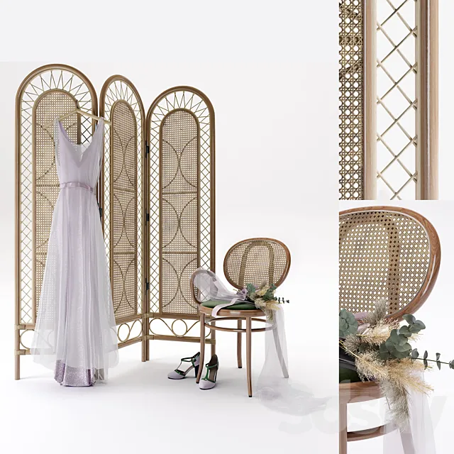 Bride set 3DModel