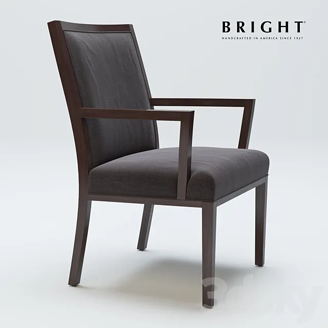 BRIGHT BRIAN PLAIN ARM CHAIR - MOD.830 3DModel
