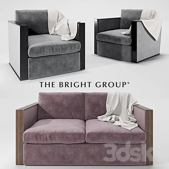 BRIGHT CHAIR - ANDREW Sofa _ BRIGHT CHAIR 3DModel