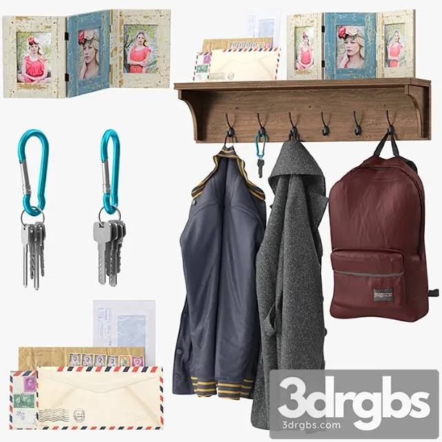 Brightmaison coat rack 3D Model Free