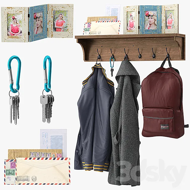 Brightmaison coat rack 3DModel