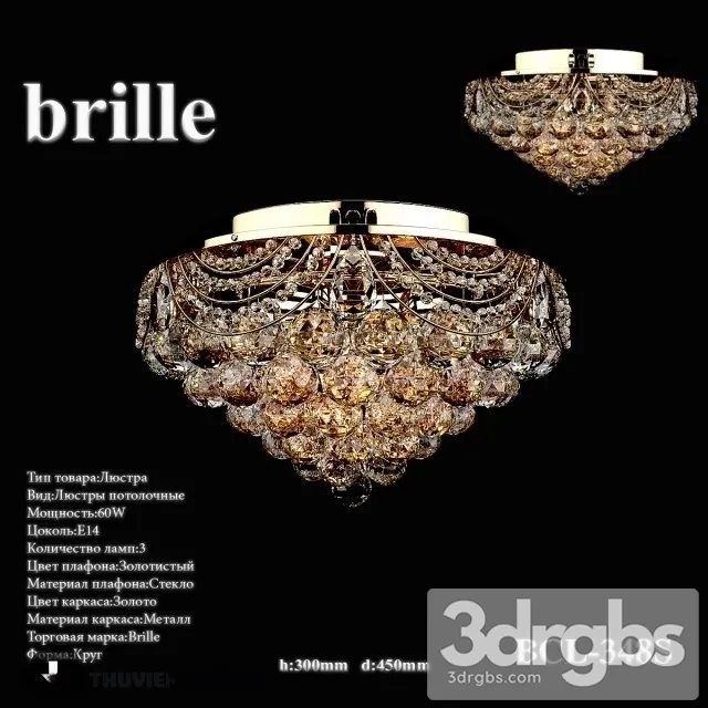Brille 348s Lamp 3D Model Free