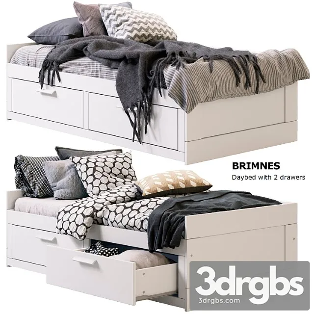 Brimnes Ikea Brimnes Ikea 3D Model Free