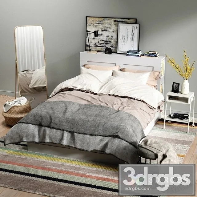 Brimness Bed 3D Model Free