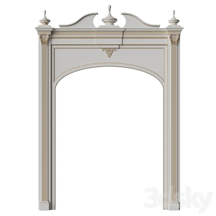 Britanica door portal AtlasLux factory 3D Model Free