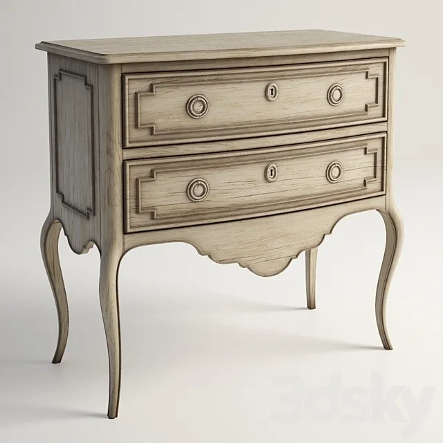 Brittany Drawer Chest MN5428 3DModel